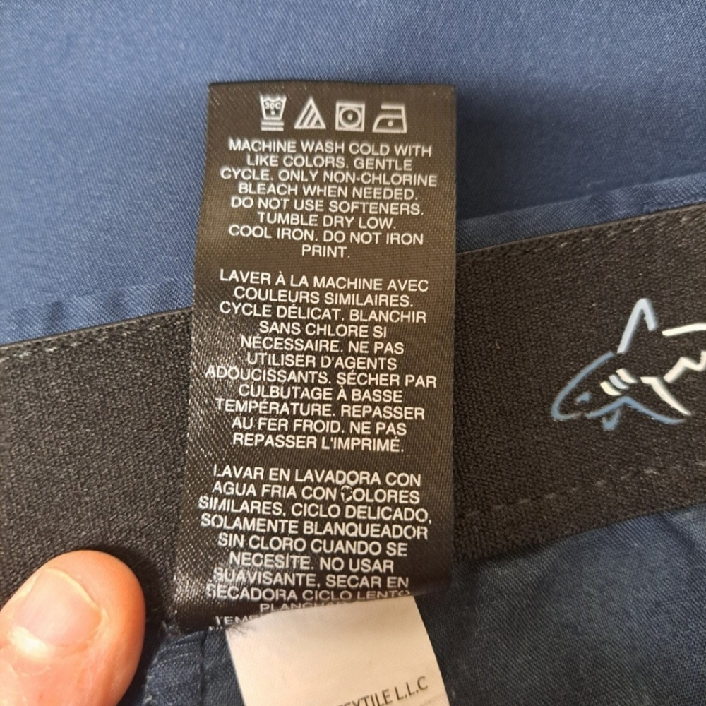 Men's Greg Norman 42×32 Blue Dress  Pants. - Picture 7 of 9